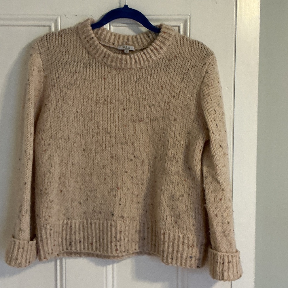 Rails Women's Oatmeal speckled Sweater